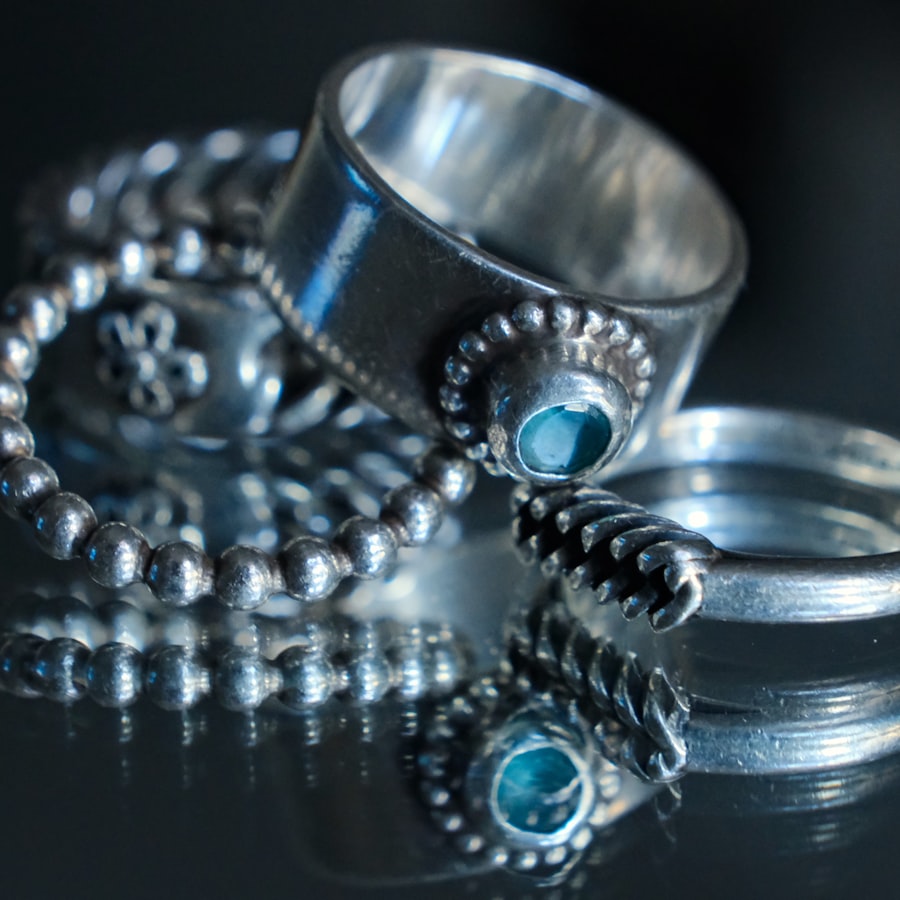 Anklet — fine sterling chain