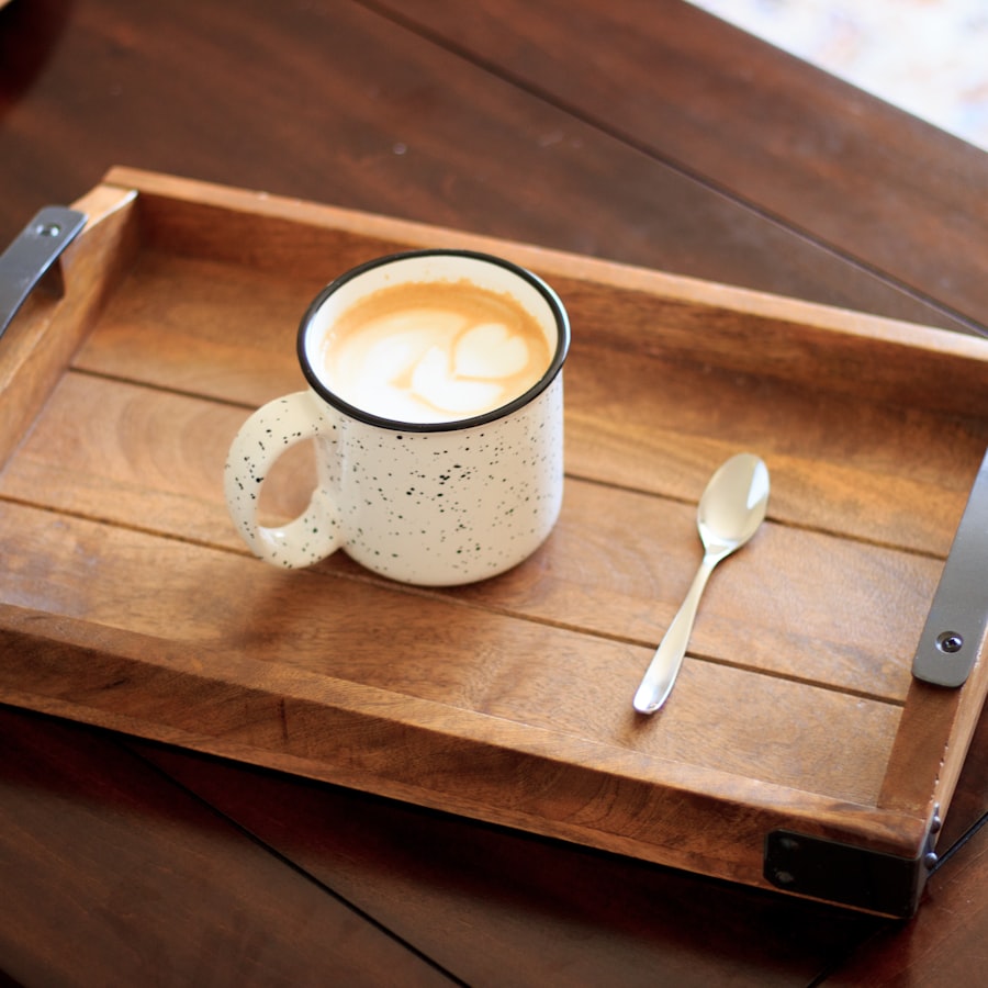 Walnut serving tray